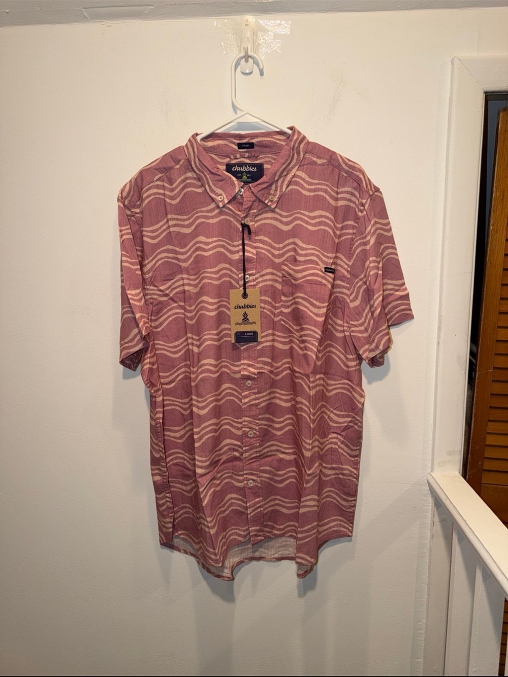 Chubbies The Airway Buttondown Shirt. Mens Size XL (NWTS)